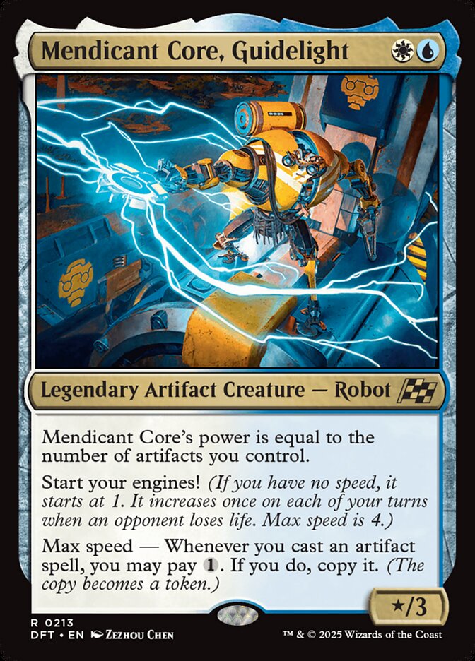 Núcleo Mendicante, Farol-guia / Mendicant Core, Guidelight - Magic: The Gathering - MoxLand