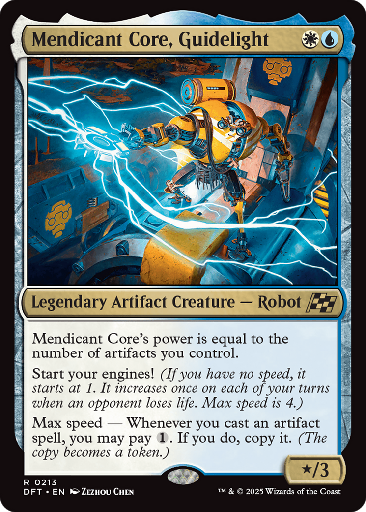 Núcleo Mendicante, Farol-guia / Mendicant Core, Guidelight - Magic: The Gathering - MoxLand