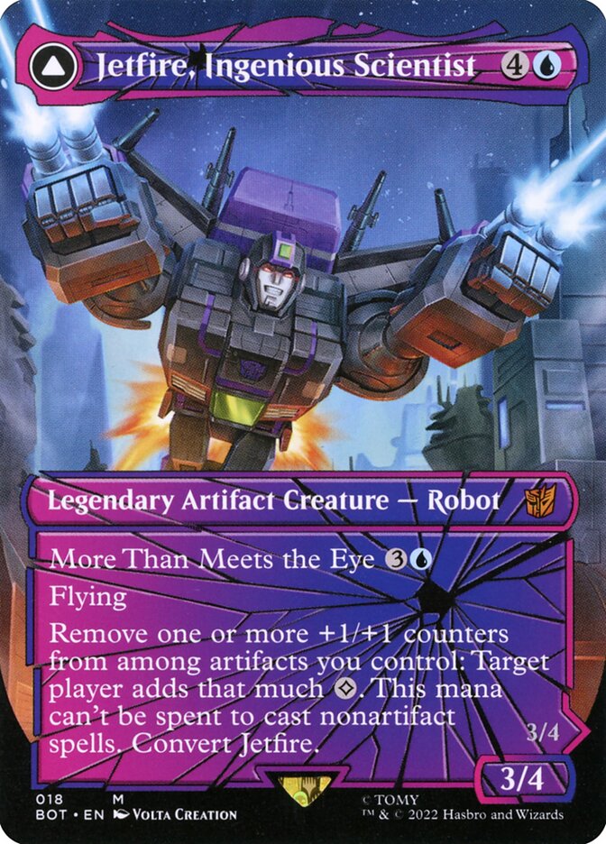 Jetfire, Cientista Engenhoso / Jetfire, Ingenious Scientist - Magic: The Gathering - MoxLand