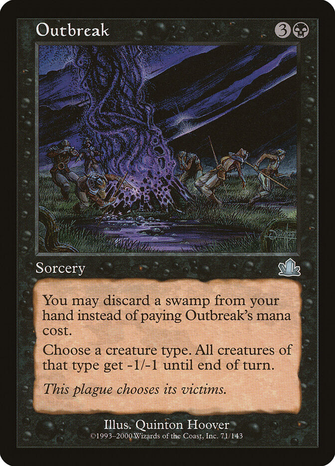 Surto / Outbreak - Magic: The Gathering - MoxLand
