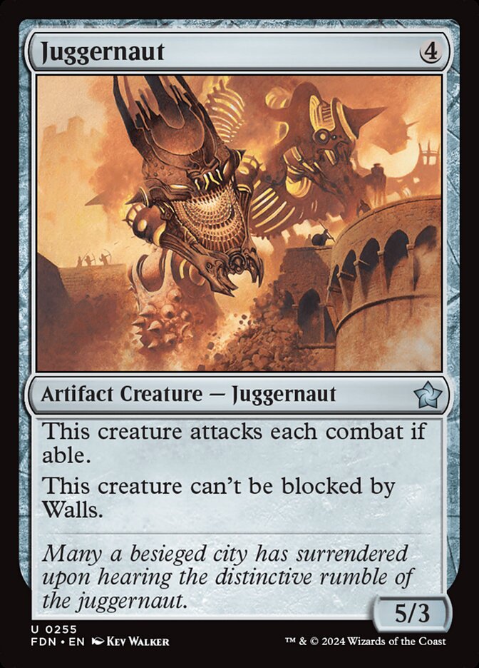 Juggernaut - Magic: The Gathering - MoxLand