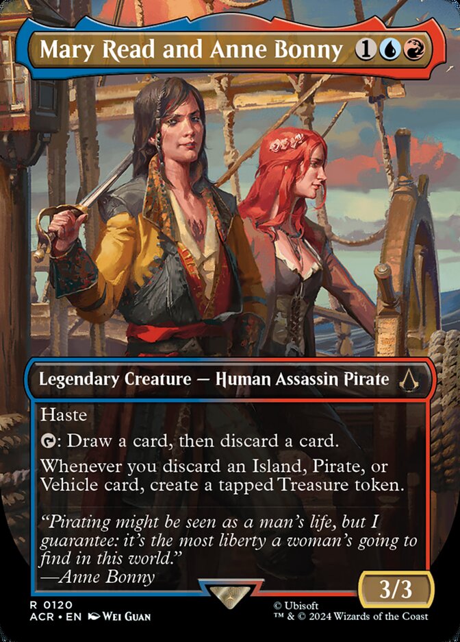 Mary Read and Anne Bonny - Magic: The Gathering - MoxLand