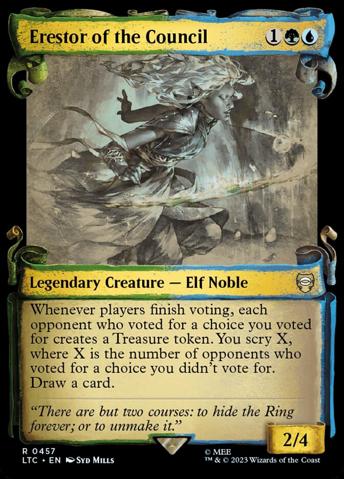 Erestor do Conselho / Erestor of the Council - Magic: The Gathering - MoxLand