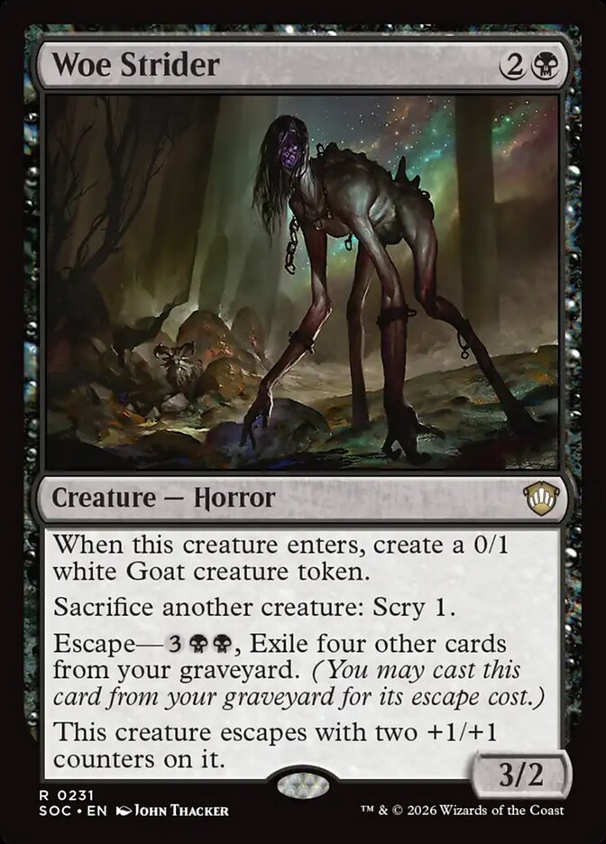 Andarilho das Aflições / Woe Strider - Magic: The Gathering - MoxLand