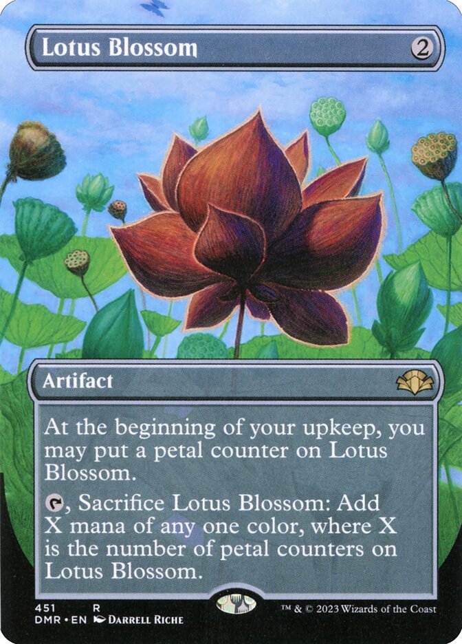 Flor de Lótus / Lotus Blossom - Magic: The Gathering - MoxLand