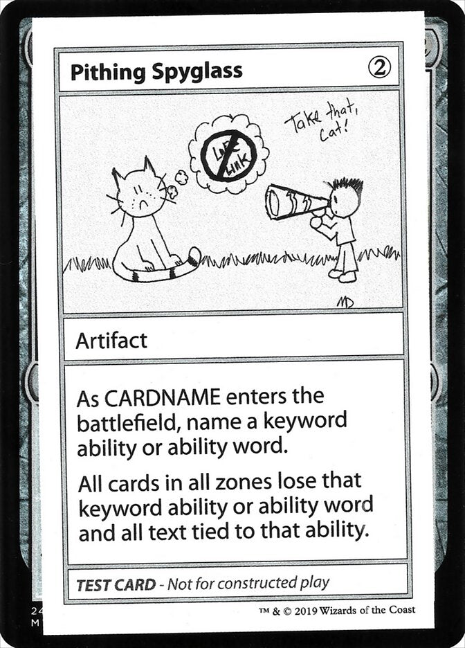 Pithing Spyglass - Magic: The Gathering - MoxLand