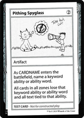 Pithing Spyglass - Magic: The Gathering - MoxLand