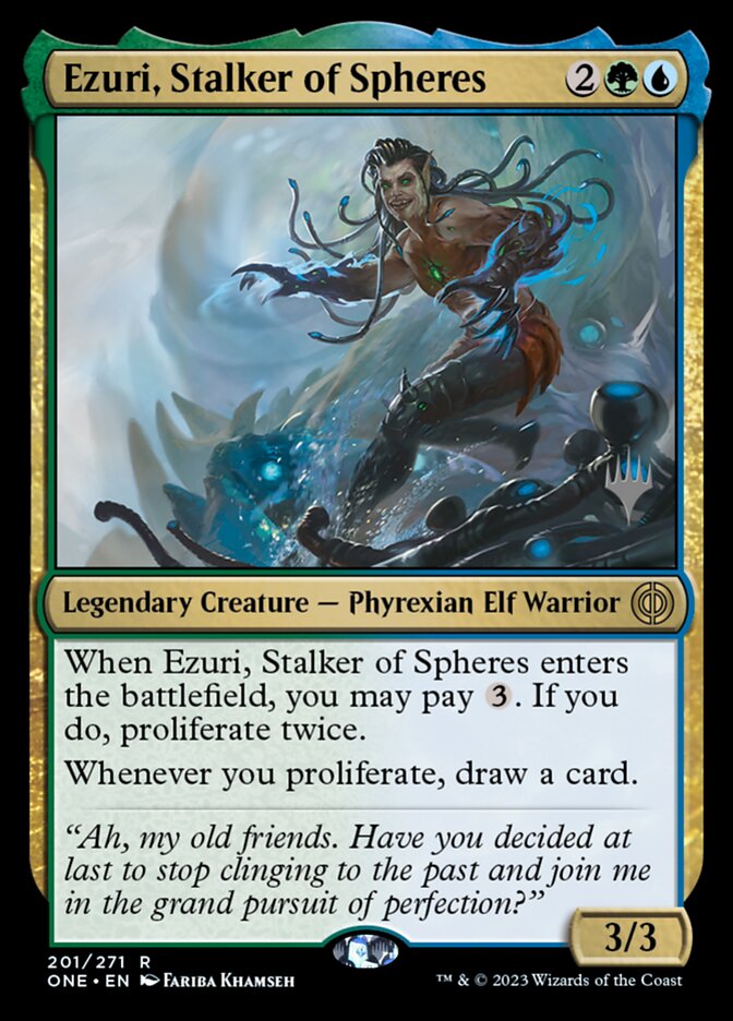 Ezuri, Espreitador de Esferas / Ezuri, Stalker of Spheres - Magic: The Gathering - MoxLand