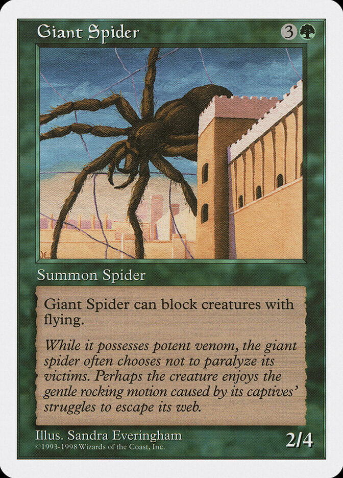 Aranha Gigante / Giant Spider - Magic: The Gathering - MoxLand