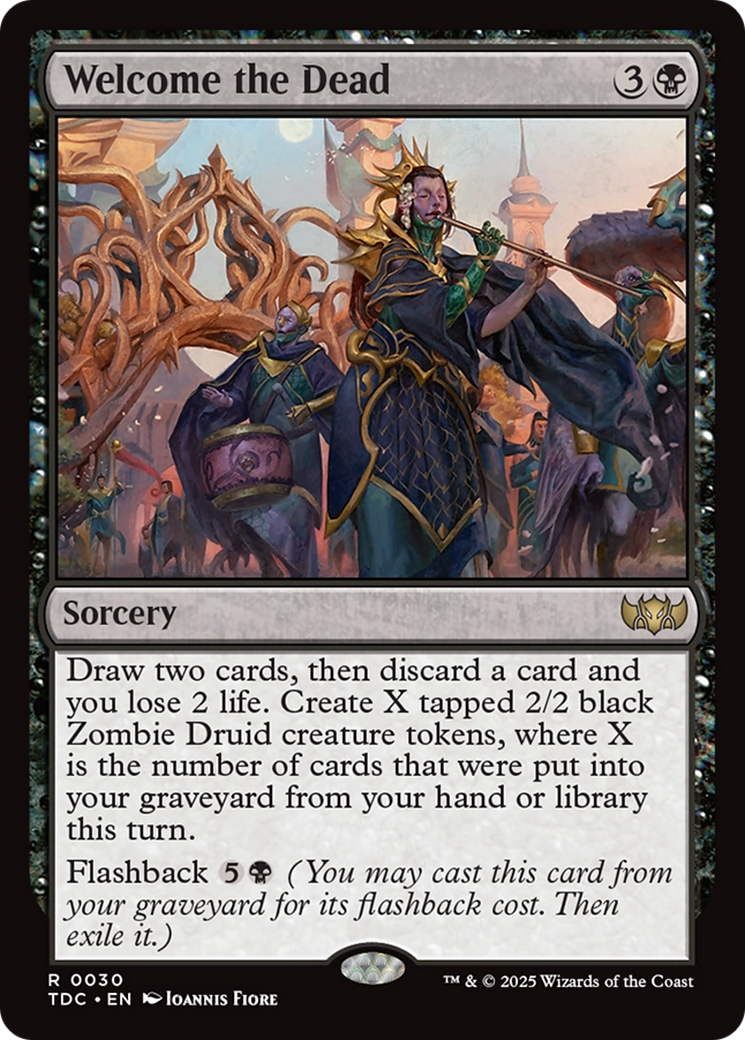 Welcome the Dead - Magic: The Gathering - MoxLand