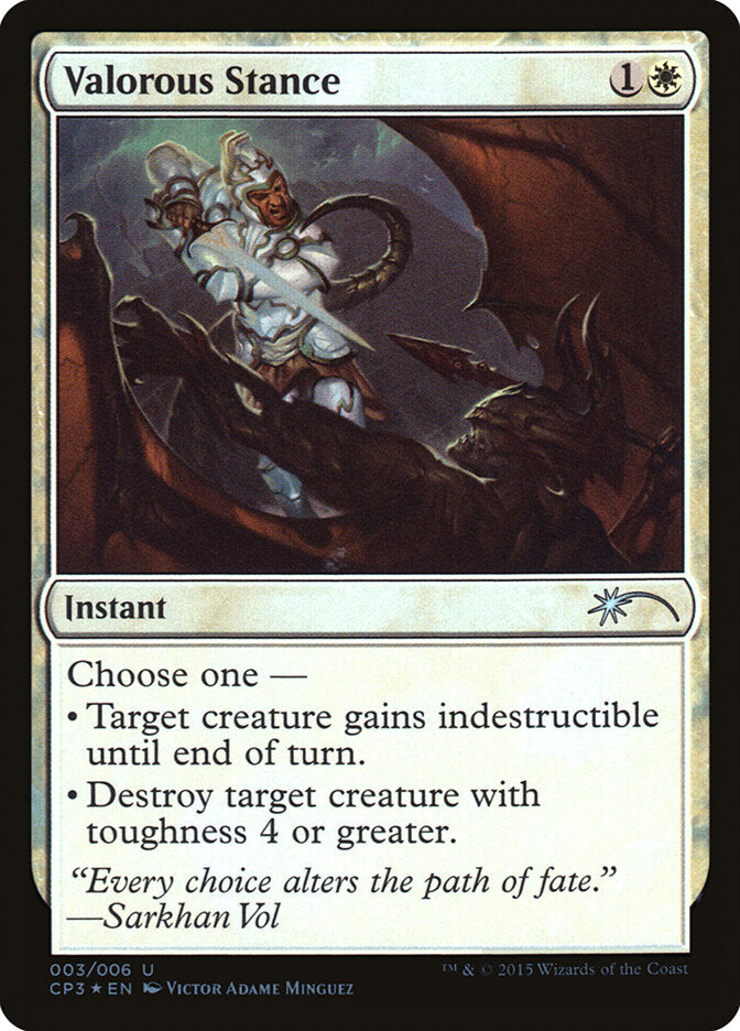 Postura Valente / Valorous Stance - Magic: The Gathering - MoxLand