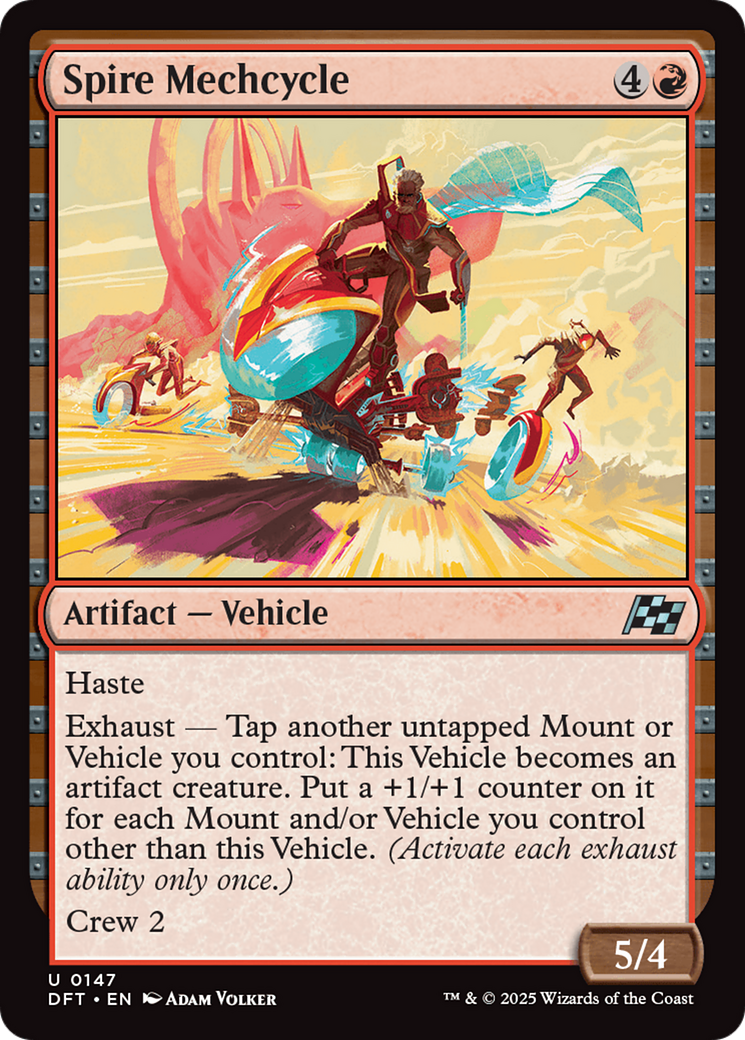 Mecacicleta dos Nebulatorre / Spire Mechcycle - Magic: The Gathering - MoxLand