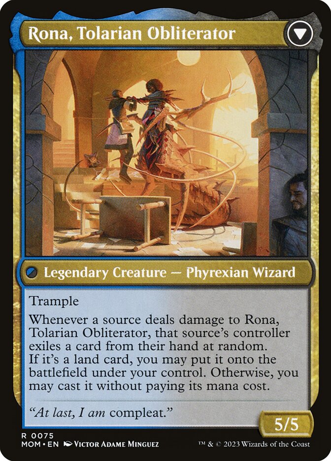 Rona, Arauta da Invasão / Rona, Herald of Invasion - Magic: The Gathering - MoxLand