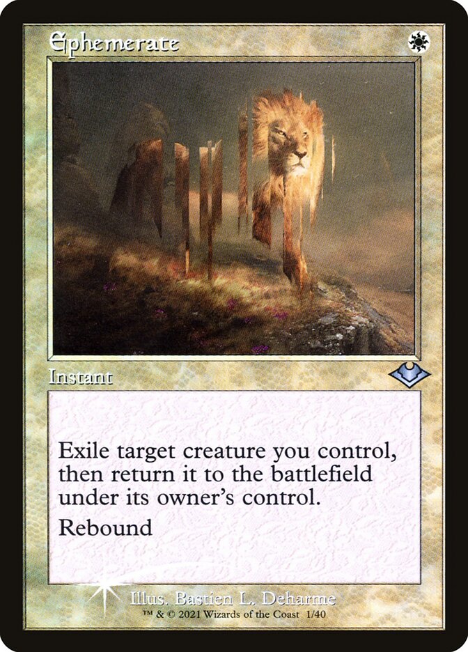 Efemerar / Ephemerate - Magic: The Gathering - MoxLand