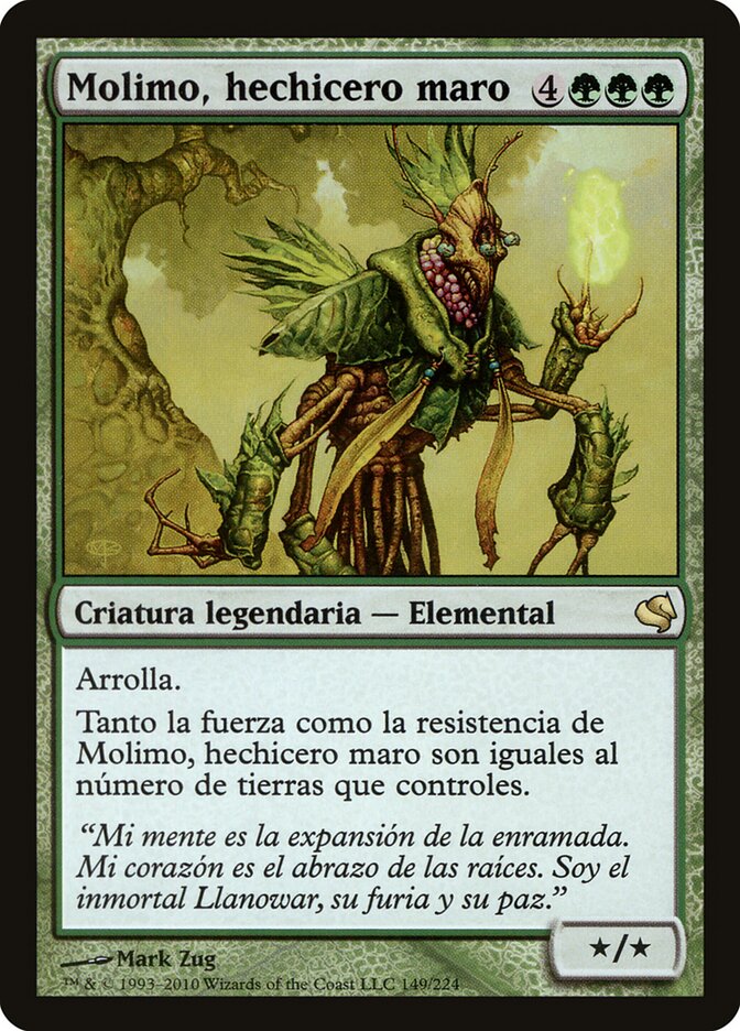 Molimo, Feiticeiro-maro / Molimo, Maro-Sorcerer - Magic: The Gathering - MoxLand