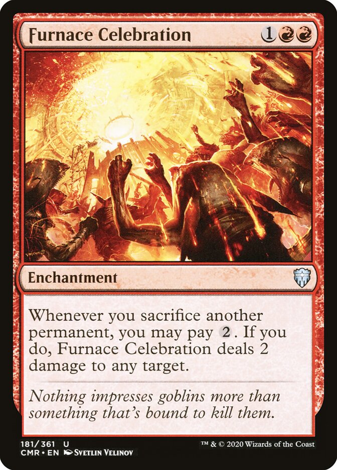 Celebração na Fornalha / Furnace Celebration - Magic: The Gathering - MoxLand