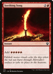 Canção Fervilhante / Seething Song - Magic: The Gathering - MoxLand