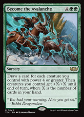 Become the Avalanche - Magic: The Gathering - MoxLand