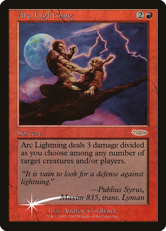 Raio Voltaico / Arc Lightning - Magic: The Gathering - MoxLand