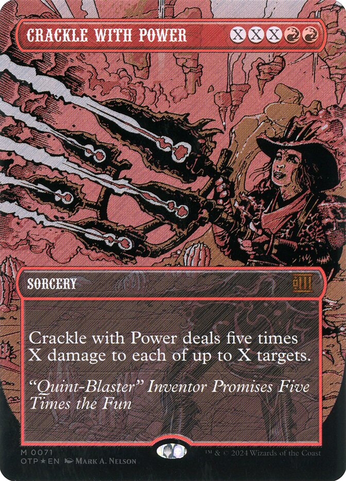 Estalar de Poder / Crackle with Power - Magic: The Gathering - MoxLand