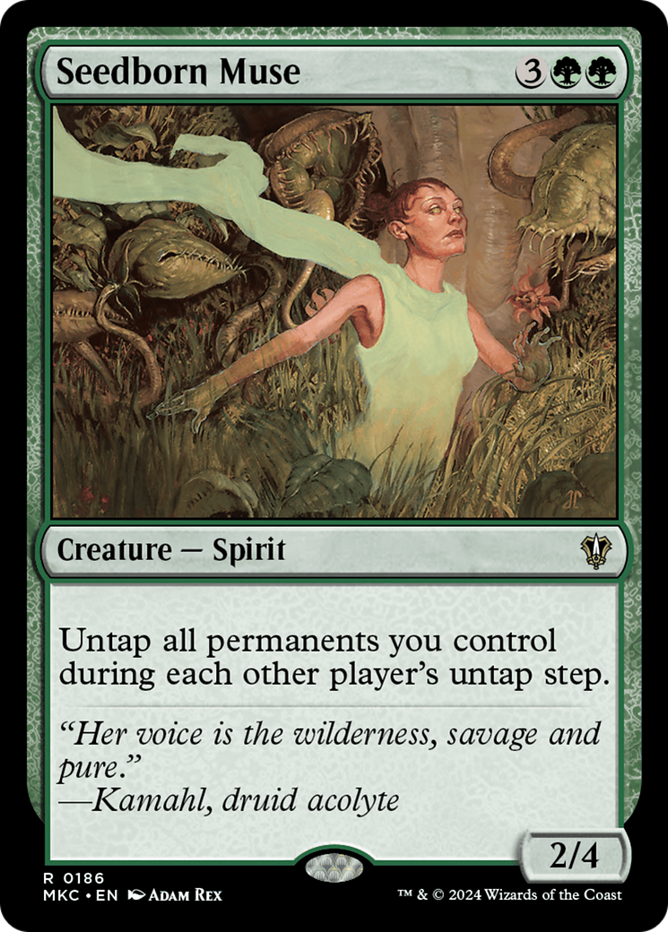 Musa Nascida da Semente / Seedborn Muse - Magic: The Gathering - MoxLand