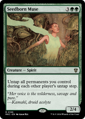 Musa Nascida da Semente / Seedborn Muse - Magic: The Gathering - MoxLand