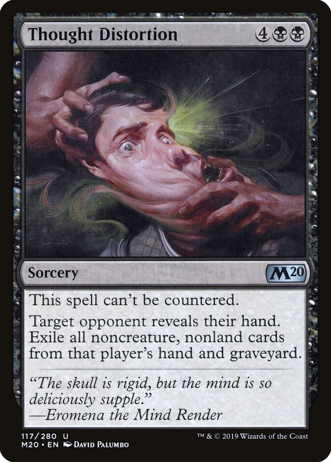 Distorção do Pensamento / Thought Distortion - Magic: The Gathering - MoxLand