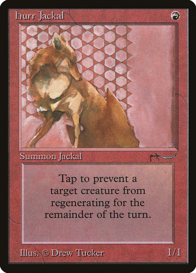 Chacal de Hurr / Hurr Jackal - Magic: The Gathering - MoxLand