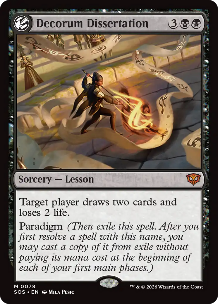 Decorum Dissertation - Magic: The Gathering - MoxLand