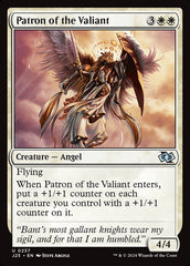 Padroeira dos Valentes / Patron of the Valiant - Magic: The Gathering - MoxLand