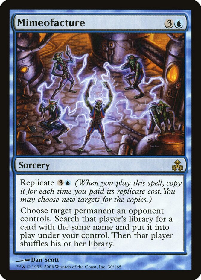 Mimeotização / Mimeofacture - Magic: The Gathering - MoxLand