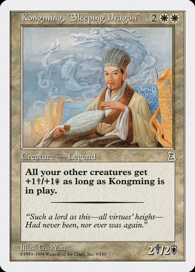 Kongming, "Sleeping Dragon" - Magic: The Gathering - MoxLand