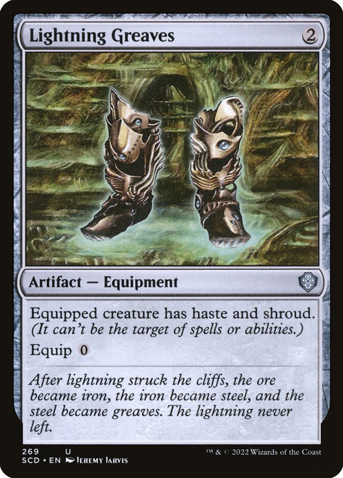 Grevas Faiscantes / Lightning Greaves - Magic: The Gathering - MoxLand