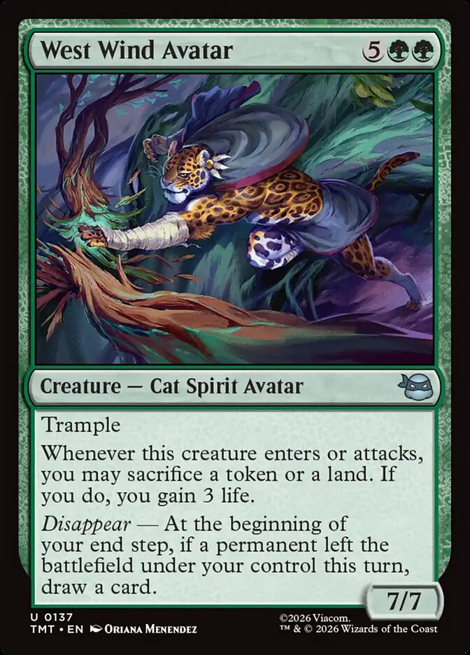 West Wind Avatar - Magic: The Gathering - MoxLand