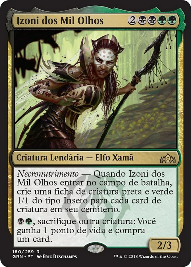 Izoni dos Mil Olhos / Izoni, Thousand-Eyed - Magic: The Gathering - MoxLand