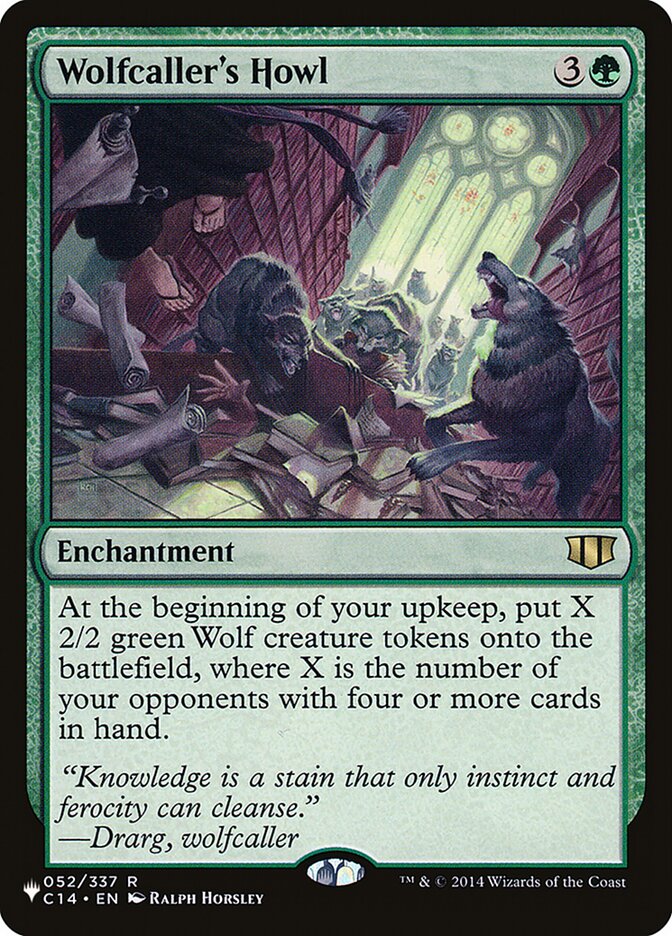 Wolfcaller's Howl - Magic: The Gathering - MoxLand