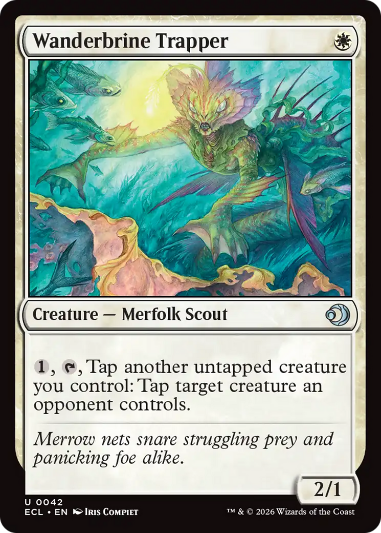 Armadilheira de Salmorerrante / Wanderbrine Trapper - Magic: The Gathering - MoxLand