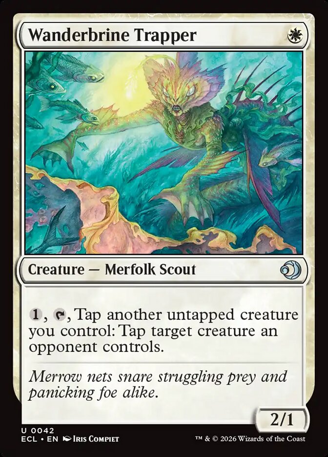 Armadilheira de Salmorerrante / Wanderbrine Trapper - Magic: The Gathering - MoxLand