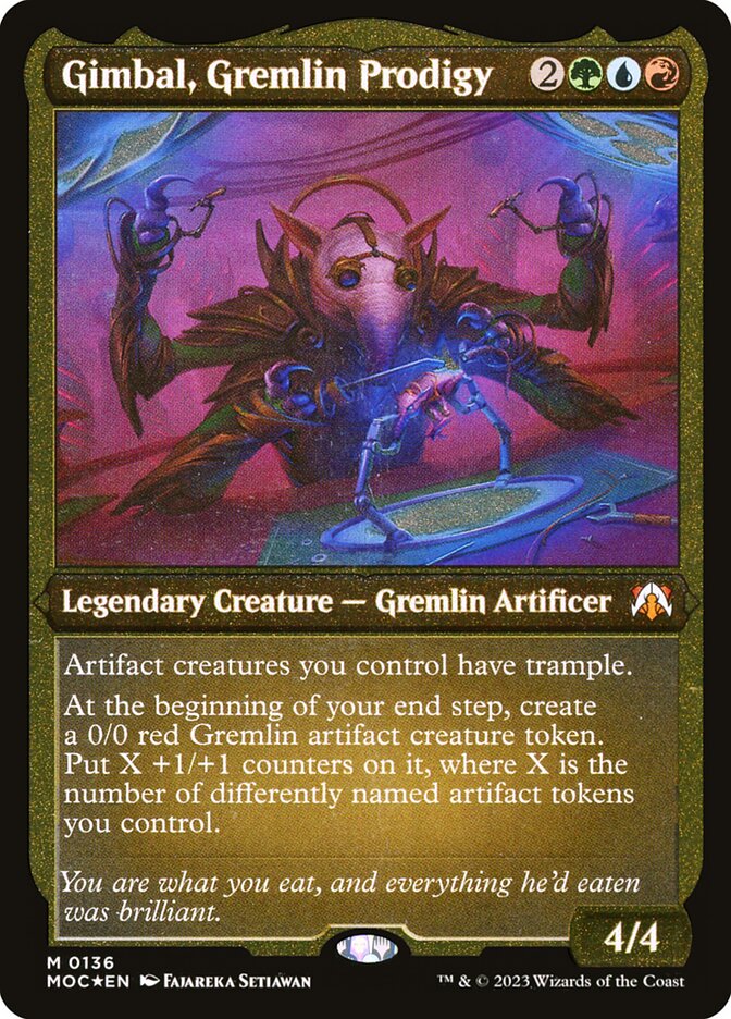 Gimbal, Gremlin Prodígio / Gimbal, Gremlin Prodigy - Magic: The Gathering - MoxLand