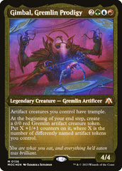 Gimbal, Gremlin Prodígio / Gimbal, Gremlin Prodigy - Magic: The Gathering - MoxLand