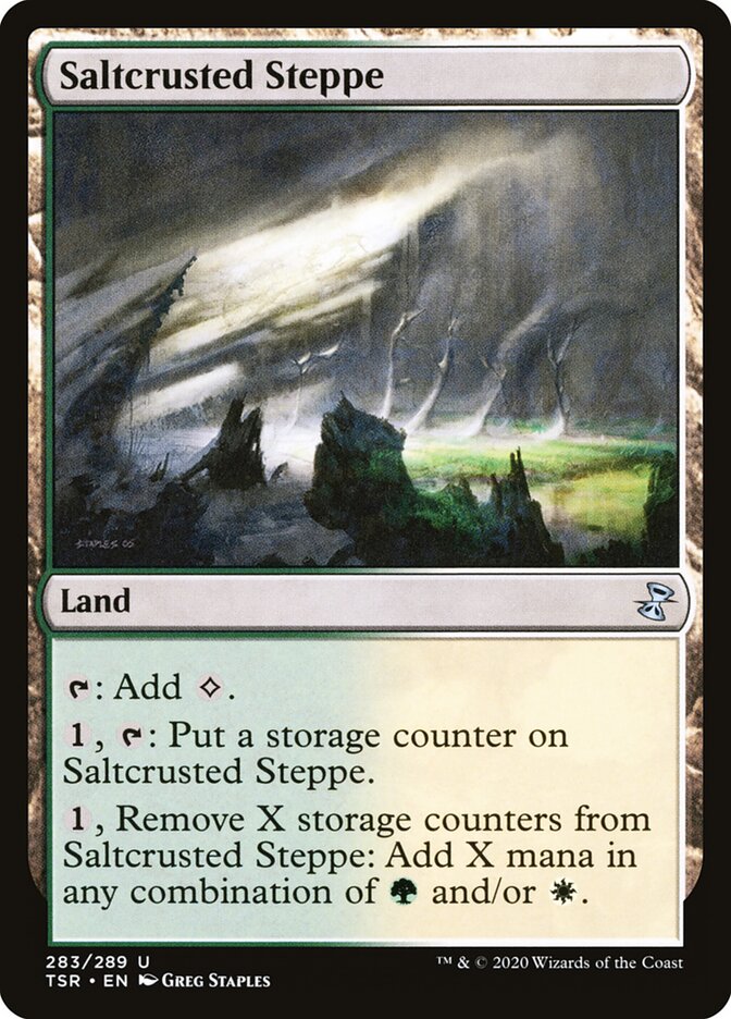 Estepe Salina / Saltcrusted Steppe - Magic: The Gathering - MoxLand
