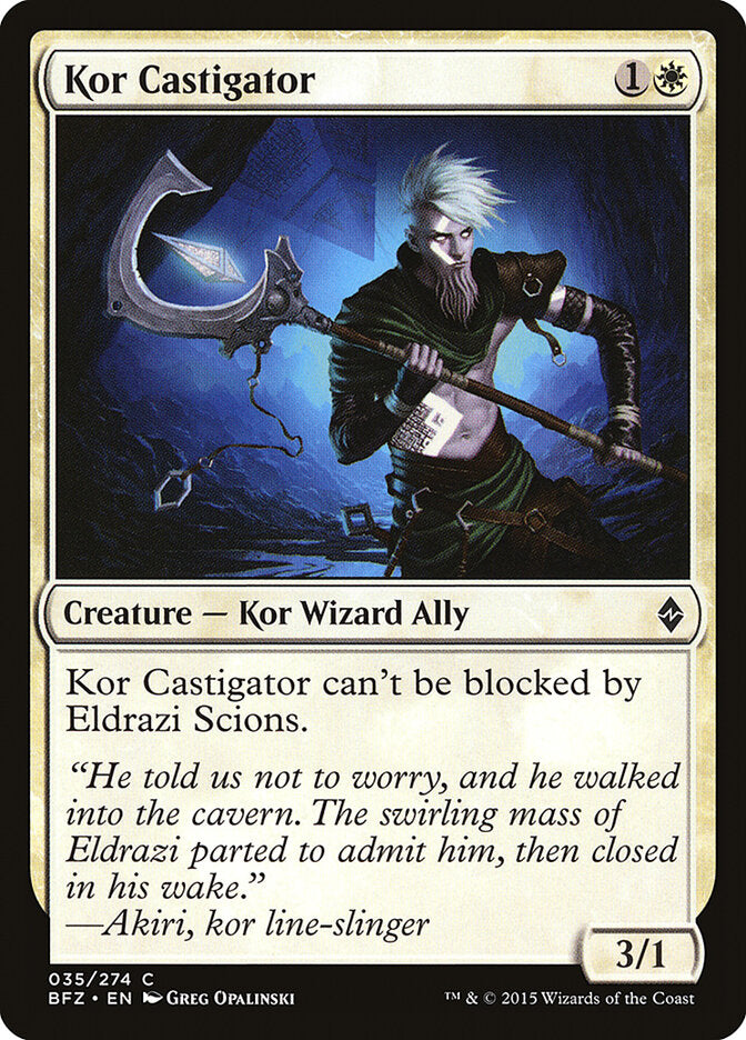 Castigador Kor / Kor Castigator - Magic: The Gathering - MoxLand