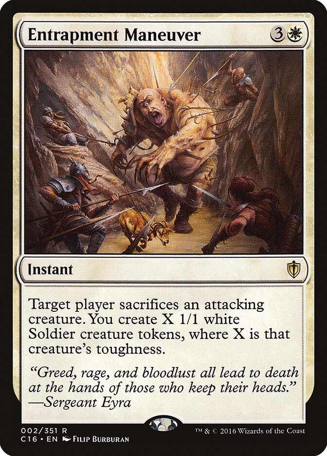 Manobra de Aprisionamento / Entrapment Maneuver - Magic: The Gathering - MoxLand