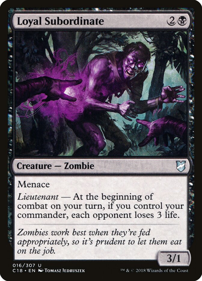 Subordinado Leal / Loyal Subordinate - Magic: The Gathering - MoxLand