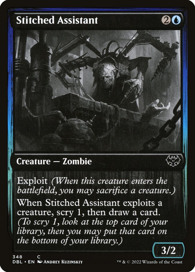 Assistente Suturado / Stitched Assistant - Magic: The Gathering - MoxLand