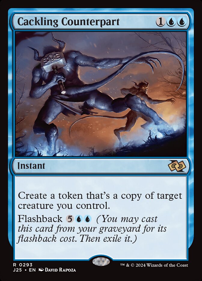 Dupla de Bufões / Cackling Counterpart - Magic: The Gathering - MoxLand