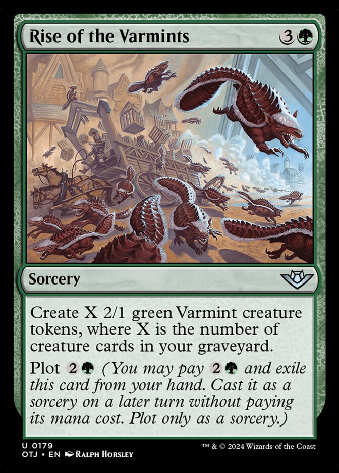 Ascensão das Verminas / Rise of the Varmints - Magic: The Gathering - MoxLand