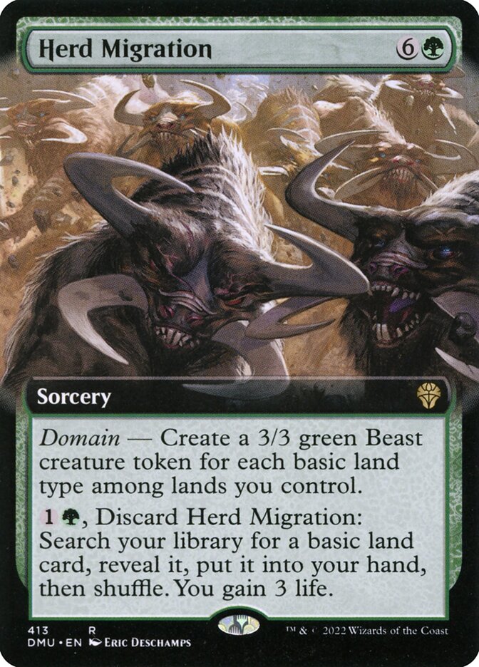 Migração do Rebanho / Herd Migration - Magic: The Gathering - MoxLand
