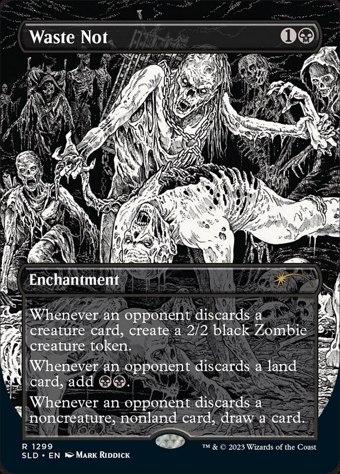 Não Desperdiçar / Waste Not - Magic: The Gathering - MoxLand