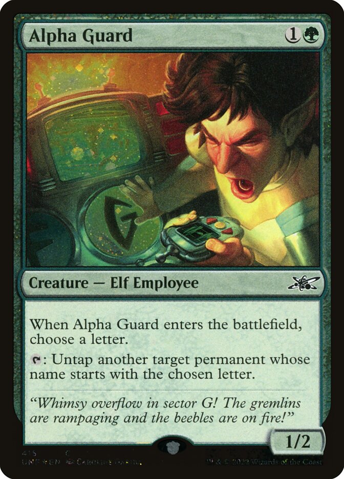 Alpha Guard - Magic: The Gathering - MoxLand